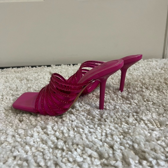Zara hot pink rhinestone heels - Picture 6 of 6